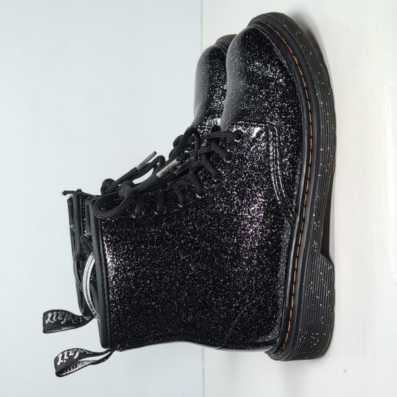 Dr Martens Airwair 1460 junior Cosmic Glitter boots little girl size 3 EU 34 - Picture 1 of 16